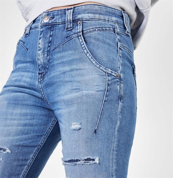 MAC JEANS - RICH , Organic Stretch Denim blau