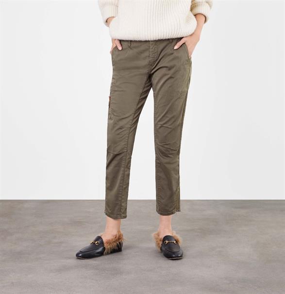 MAC JEANS - RICH, Rich cotton grün2
