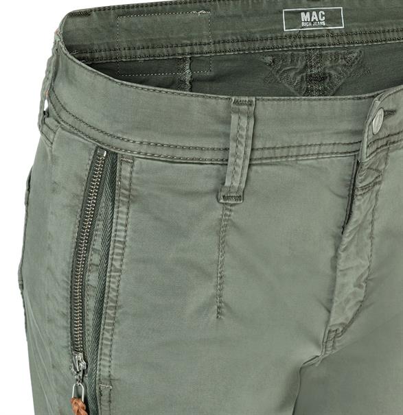 MAC JEANS - RICH, Rich cotton grün