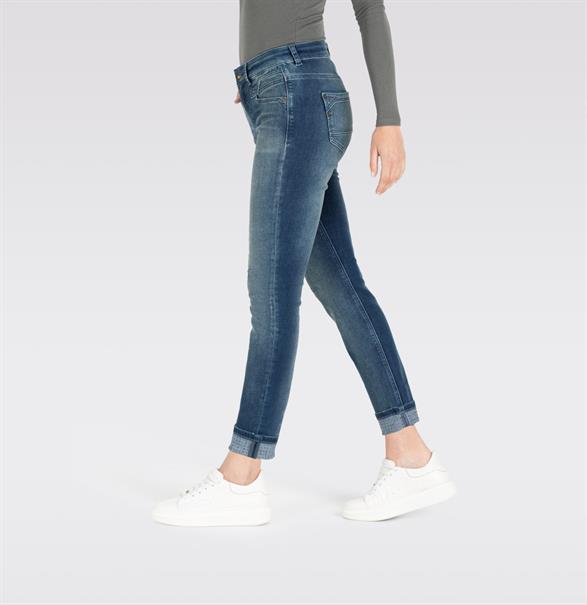MAC JEANS - RICH SLIM, Light authentic denim blau