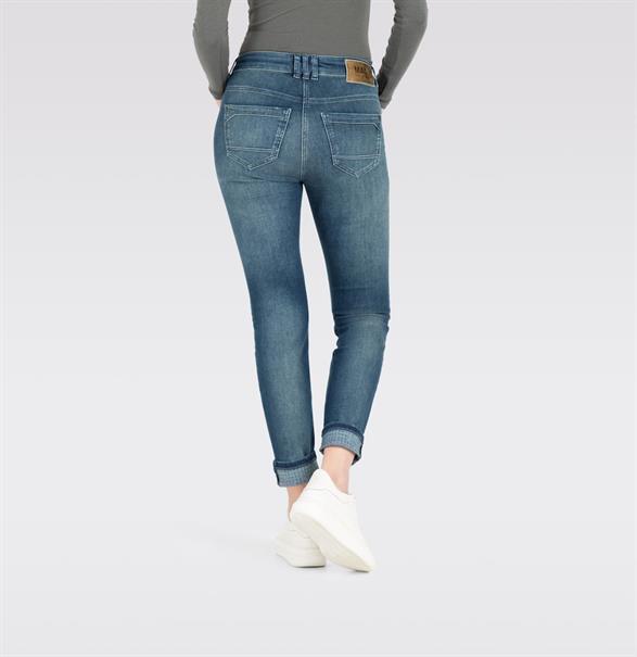 MAC JEANS - RICH SLIM, Light authentic denim blau