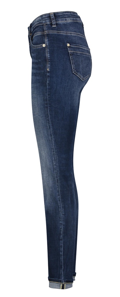 MAC JEANS - RICH SLIM, Light authentic denim dark blue net wash1