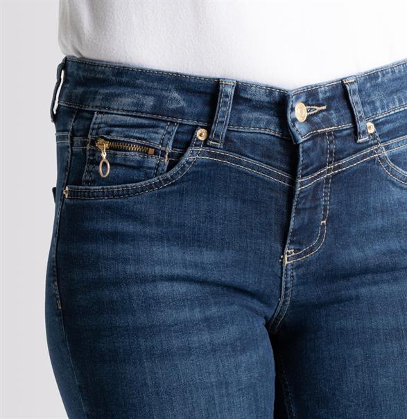 MAC JEANS - RICH SLIM, Light authentic denim dark blue net wash1