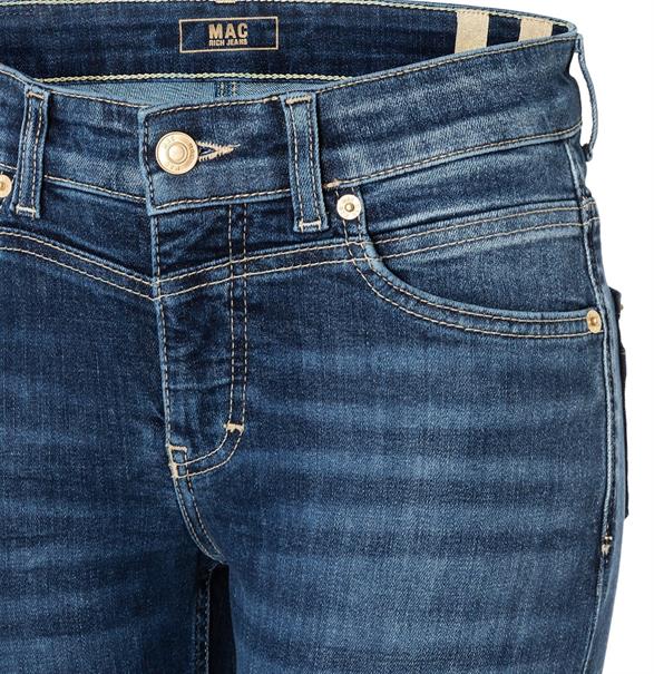 MAC JEANS - RICH SLIM, Light authentic denim dark blue net wash1