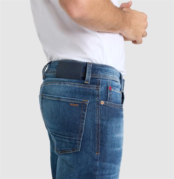 MAC JEANS - Rick, Vintage Denim blau2