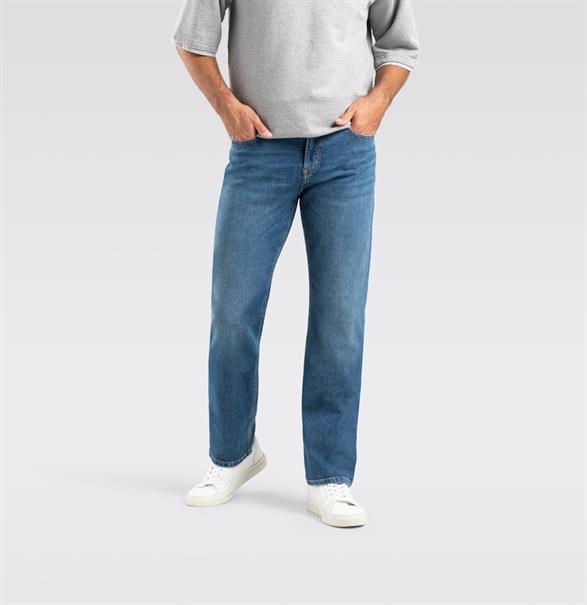 MAC JEANS - Rick, Vintage Denim blau
