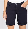 MAC JEANS - SHORTY, Fade out gabardine blau