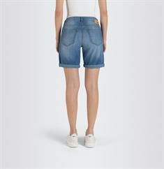 MAC JEANS - SHORTY summer clean, Ultra light weight denim blau