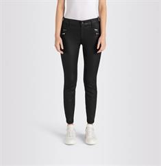 MAC JEANS - SKINNY, Coated cotton tencel schwarz