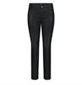 MAC JEANS - SLIM function, Coated cotton tencel schwarz