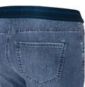 MAC JEANS - SLIM SPORT cropped, Ultra light weight denim mid blue used wash