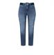MAC JEANS - SLIM SPORT cropped, Ultra light weight denim mid blue used wash