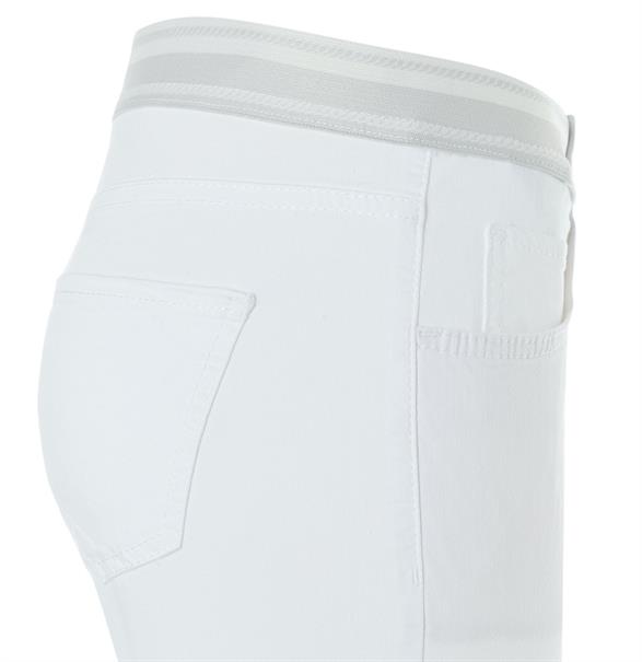 MAC JEANS - SLIM SPORT cropped, Ultra light weight denim weiß