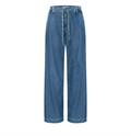 MAC JEANS - WENDY, Fluid tencel blau