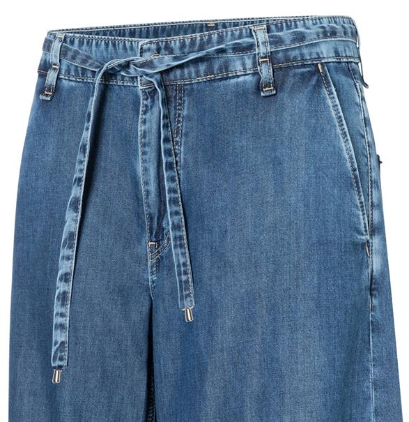 MAC JEANS - WENDY, Fluid tencel blau