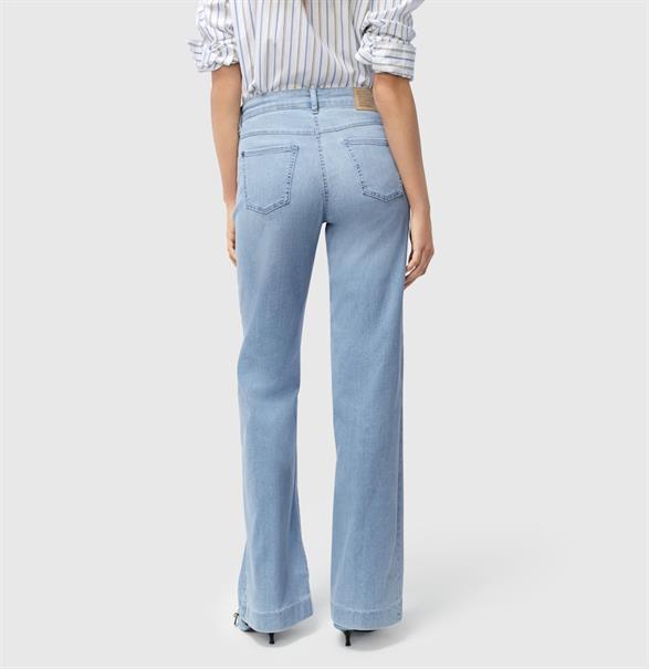 MAC JEANS - WIDE, Authentic Stretch Denim blau1