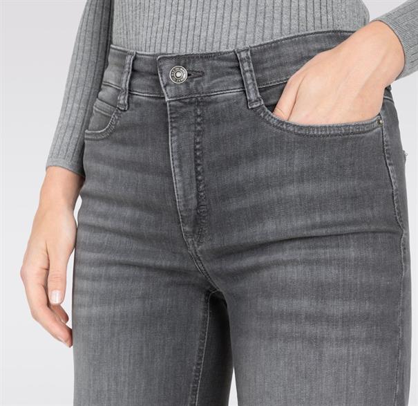 MAC JEANS - WIDE, Authentic Stretch Denim grau