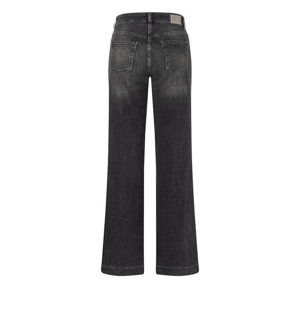 MAC JEANS - WIDE, Authentic Stretch Denim schwarz