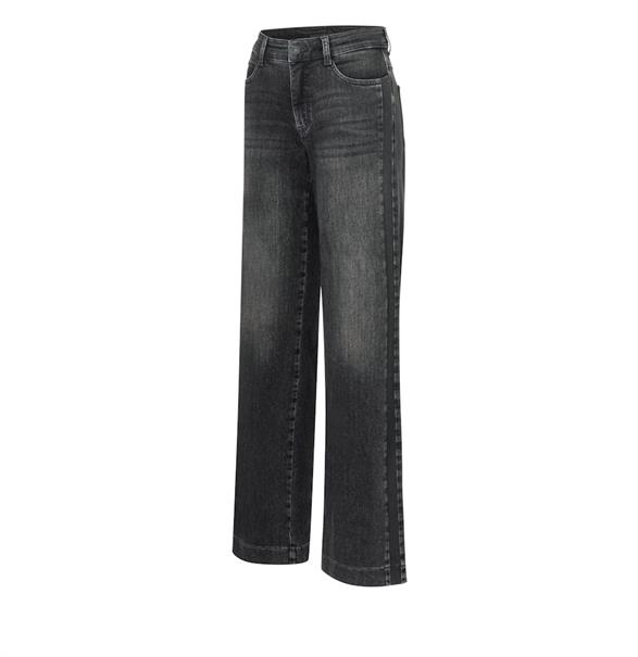 MAC JEANS - WIDE, Authentic Stretch Denim schwarz