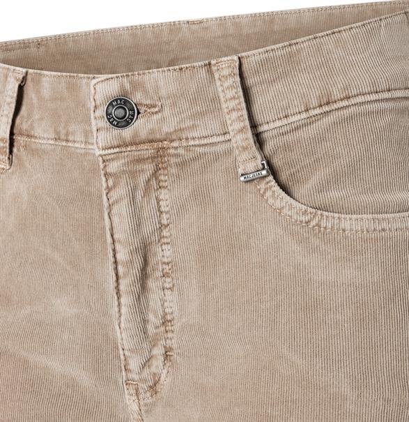MAC JEANS - WIDE, Baby soft corduroy beige