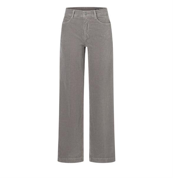 MAC JEANS - WIDE, Baby soft corduroy grau