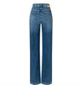 MAC JEANS - WIDELEG, Vintage comfort blau