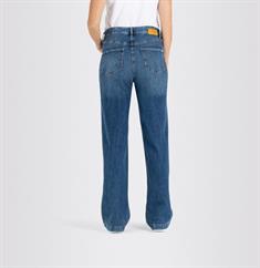 MAC JEANS - WIDELEG, Vintage comfort blau