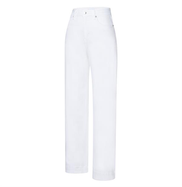 MAC JEANS - WIDELEG, Vintage comfort weiß