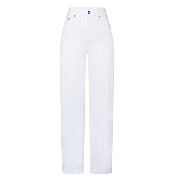 MAC JEANS - WIDELEG, Vintage comfort weiß