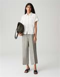 Maikito linen olive leaf