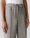 Maikito linen olive leaf