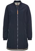 Mantel aus recyceltem Polyester navy