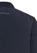 Mantel aus recyceltem Polyester navy
