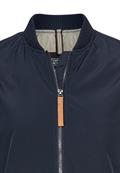 Mantel aus recyceltem Polyester navy