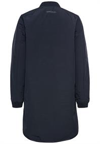 Mantel aus recyceltem Polyester navy