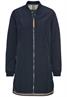 Mantel aus recyceltem Polyester navy