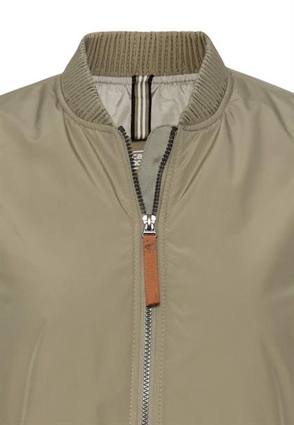Mantel aus recyceltem Polyester sage