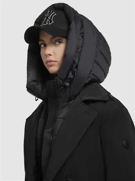 Mantel "Elena" black