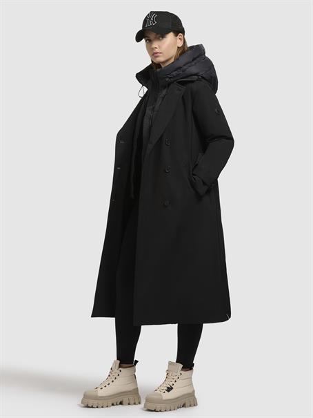 Mantel "Elena" black