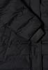 Mantel mit nahtloser Steppung black