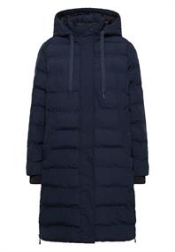Mantel mit nahtloser Steppung dark navy blue