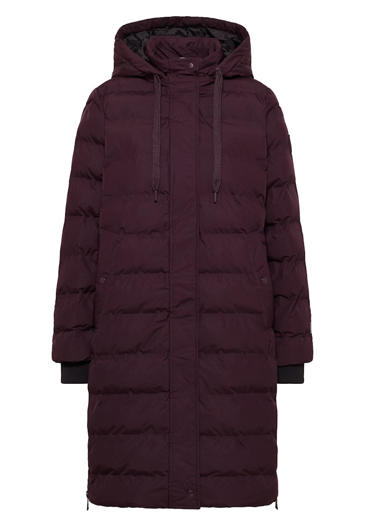 cecil Mantel Steppung Polyester Dark Plum