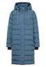 Mantel mit nahtloser Steppung moonstone blue