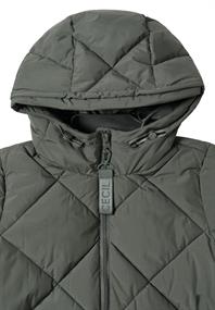 Mantel mit Rucksack Strings pastel olive