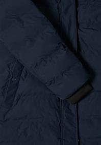 Mantel mit verklebten Nähten dark navy blue