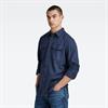 Marine Slim Shirt l\s sartho blue gd