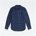 Marine Slim Shirt l\s sartho blue gd