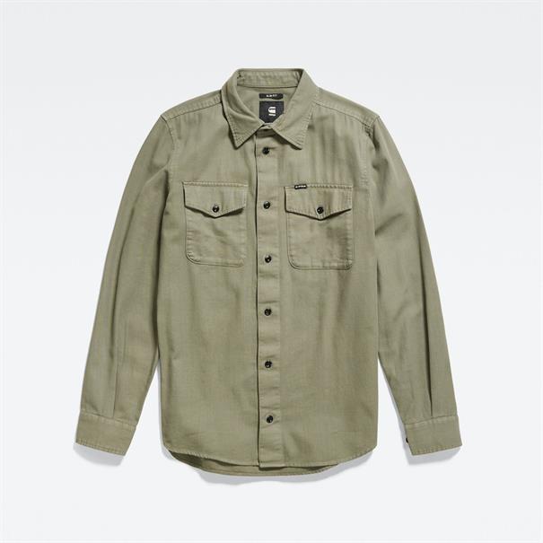 Marine Slim shirt l\s shamrock gd