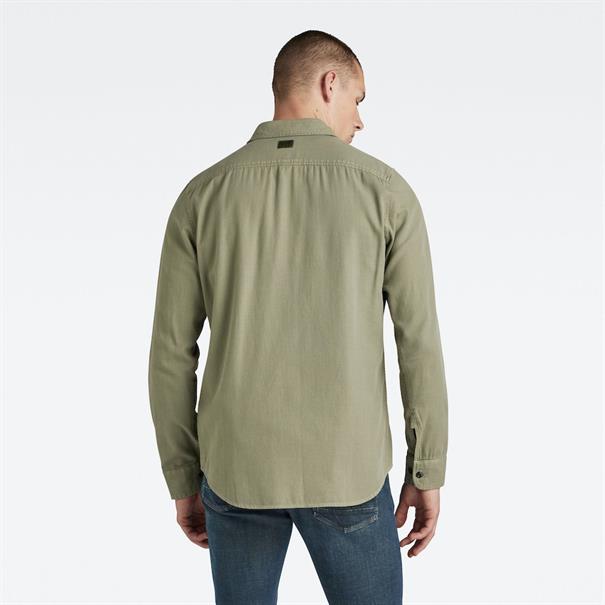 Marine Slim Shirt l\s shamrock gd