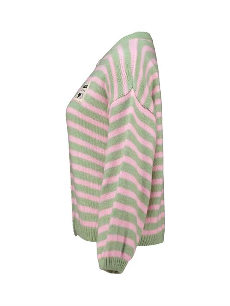 matcha-pink stripe